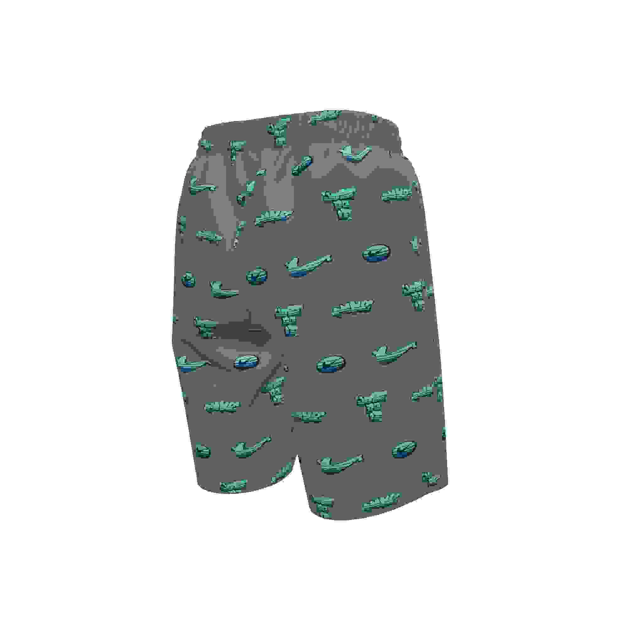 Nike Swim Breaker Bubble 7" Brief-Lined Big Boys' Volley Swim Shorts